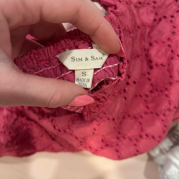 Pink Patterned Tank Top - Picture 4 of 4